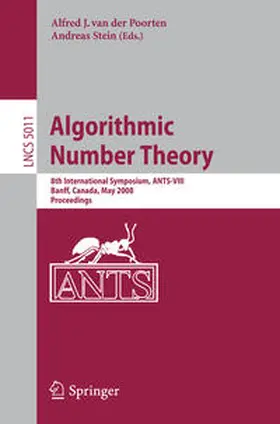 van der Poorten / Stein | Algorithmic Number Theory | E-Book | www.sack.de