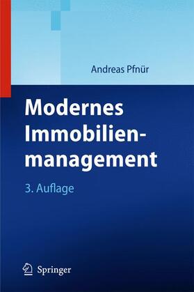 Pfnür |  Modernes Immobilienmanagement | Buch |  Sack Fachmedien