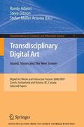 Adams / Gibson / Müller Arisona |  Transdisciplinary Digital Art | eBook | Sack Fachmedien