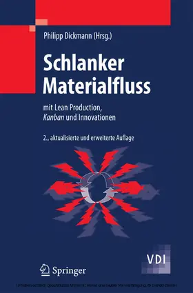Dickmann | Schlanker Materialfluss | E-Book | www.sack.de