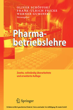 Schöffski / Fricke / Guminski | Pharmabetriebslehre | E-Book | sack.de