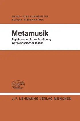 Wiesenhütter / Fuhrmeister |  Metamusik | Buch |  Sack Fachmedien