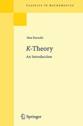 Karoubi |  K-Theory | eBook | Sack Fachmedien