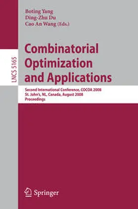 Yang / Du / Wang | Combinatorial Optimization and Applications | E-Book | sack.de