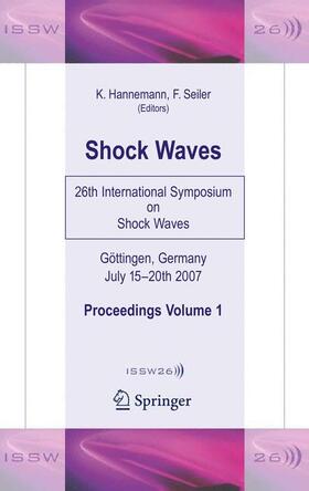 Hannemann / Seiler | Shock Waves 1 | Buch | 978-3-540-85167-7 | sack.de