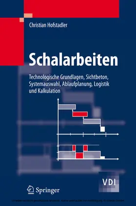 Hofstadler | Schalarbeiten | E-Book | www.sack.de