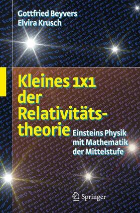 Rosenbaum / Beyvers | Kleines 1x1 der Relativitätstheorie | Buch | 978-3-540-85201-8 | sack.de