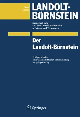 Madelung / Poerschke |  Der Landolt-Börnstein | eBook | Sack Fachmedien