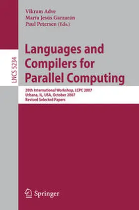 Adve / Garzarán / Petersen | Languages and Compilers for Parallel Computing | E-Book | www.sack.de