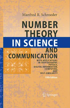 Schroeder |  Number Theory in Science and Communication | eBook | Sack Fachmedien