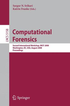 Franke / Srihari | Computational Forensics | Buch | 978-3-540-85302-2 | sack.de