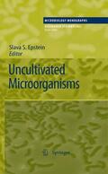 Epstein |  Uncultivated Microorganisms | Buch |  Sack Fachmedien