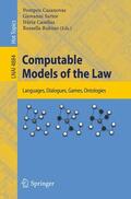 Sartor / Rubino / Casellas |  Computable Models of the Law | Buch |  Sack Fachmedien