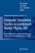 Landau / Schüttler / Lewis |  Computer Simulation Studies in Condensed-Matter Physics XIX | Buch |  Sack Fachmedien