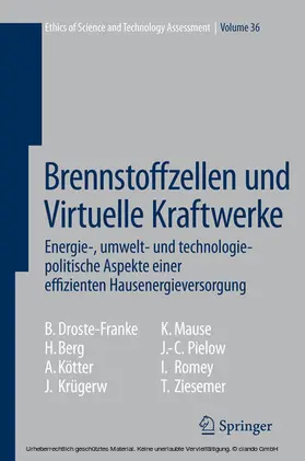 Droste-Franke / Berg / Kötter |  Brennstoffzellen und Virtuelle Kraftwerke | eBook | Sack Fachmedien