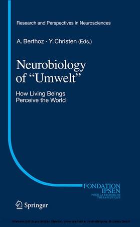 Berthoz / Christen | Neurobiology of "Umwelt" | E-Book | sack.de