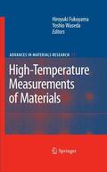 Fukuyama / Kawazoe / Waseda |  High-Temperature Measurements of Materials | eBook | Sack Fachmedien