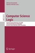 Kaminski / Martini |  Computer Science Logic | Buch |  Sack Fachmedien