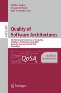 Becker / Reussner / Plasil |  Quality of Software Architectures Models and Architectures | Buch |  Sack Fachmedien