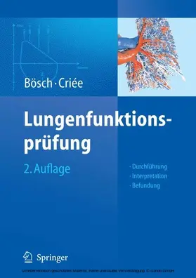 Bösch / Criée |  Lungenfunktionsprüfung | eBook | Sack Fachmedien