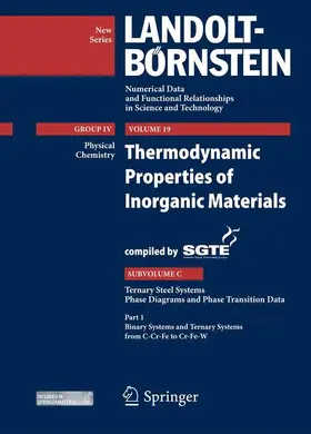 Franke / Seifert |  Binary Systems and Ternary Systems from C-Cr-Fe to Cr-Fe-W | Buch |  Sack Fachmedien