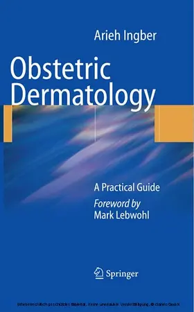 Ingber |  Obstetric Dermatology | eBook | Sack Fachmedien