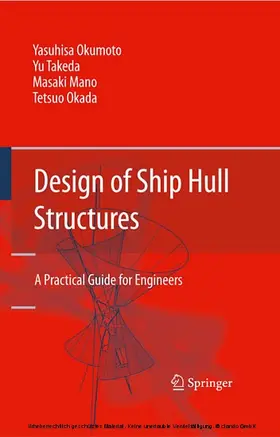 Okumoto / Takeda / Mano |  Design of Ship Hull Structures | eBook | Sack Fachmedien