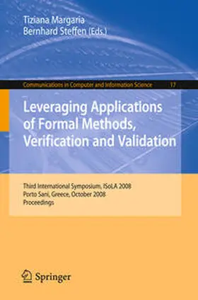 Margaria / Steffen | Leveraging Applications of Formal Methods, Verification and Validation | E-Book | sack.de