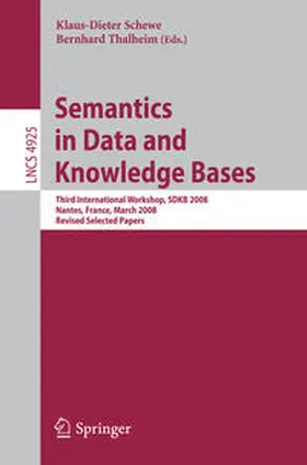 Schewe / Thalheim |  Semantics in Data and Knowledge Bases | eBook | Sack Fachmedien