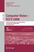 Forsyth / Torr / Zisserman |  Computer Vision - ECCV 2008 | Buch |  Sack Fachmedien