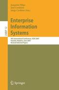 Filipe / Cardoso / Cordeiro |  Enterprise Information Systems | Buch |  Sack Fachmedien