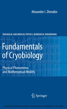 Zhmakin | Fundamentals of Cryobiology | E-Book | sack.de