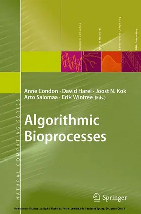 Condon / Harel / Kok | Algorithmic Bioprocesses | E-Book | sack.de