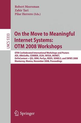 Tari |  On the Move to Meaningful Internet Systems: OTM 2008 Workshops | Buch |  Sack Fachmedien