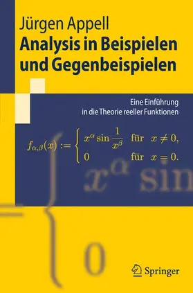 Appell |  Analysis in Beispielen und Gegenbeispielen | Buch |  Sack Fachmedien