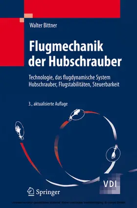 Bittner |  Flugmechanik der Hubschrauber | eBook | Sack Fachmedien