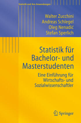 Zucchini / Schlegel / Nenadic | Statistik für Bachelor- und Masterstudenten | E-Book | sack.de