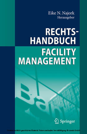 Najork | Rechtshandbuch Facility Management | E-Book | sack.de
