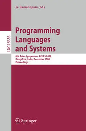 Ramalingam | Programming Languages and Systems | E-Book | www.sack.de