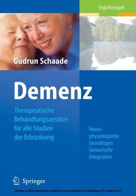 Schaade | Demenz | E-Book | sack.de