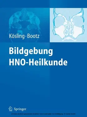 Kösling / Bootz |  Bildgebung HNO-Heilkunde | eBook | Sack Fachmedien