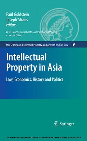 Goldstein / Straus | Intellectual Property in Asia | E-Book | sack.de
