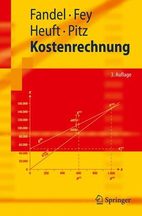 Fey / Fandel / Pitz | Kostenrechnung | Buch | 978-3-540-89709-5 | sack.de