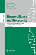 Zeng / Lober / Chen |  Biosurveillance and Biosecurity | Buch |  Sack Fachmedien