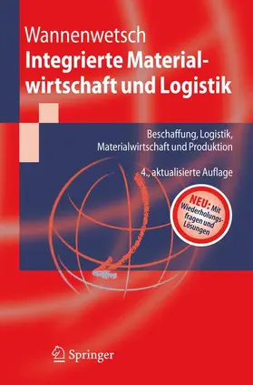 Wannenwetsch |  Integrierte Materialwirtschaft und Logistik | Buch |  Sack Fachmedien