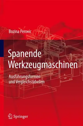 Perovic |  Spanende Werkzeugmaschinen | Buch |  Sack Fachmedien