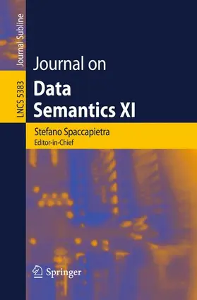 Spaccapietra / Pan / Thiran |  Journal on Data Semantics XI | Buch |  Sack Fachmedien