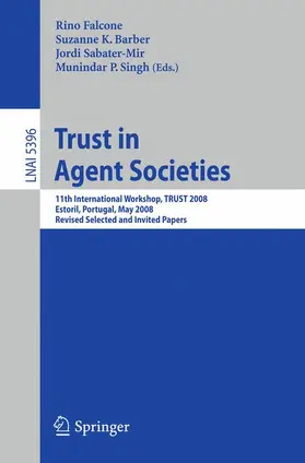 Falcone / Singh / Barber |  Trust in Agent Societies | Buch |  Sack Fachmedien