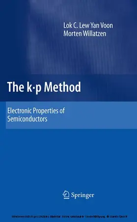 Lew Yan Voon / Willatzen |  The k p Method | eBook | Sack Fachmedien
