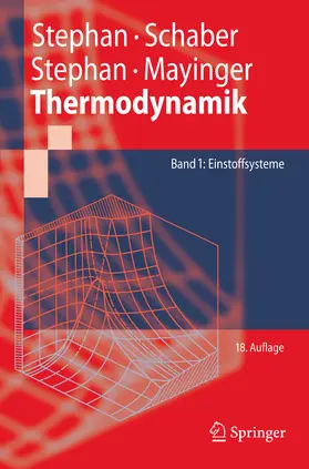 Stephan / Schaber / Mayinger |  Thermodynamik | eBook | Sack Fachmedien